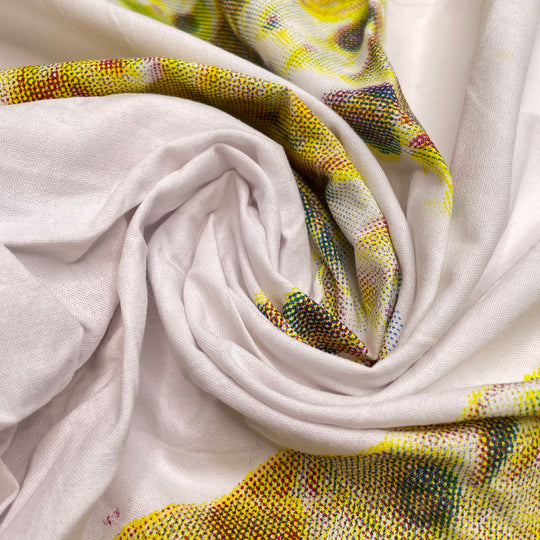 Pizza After Practice - Cotton Woven - White Multi Pizza - 0.85M Bundle