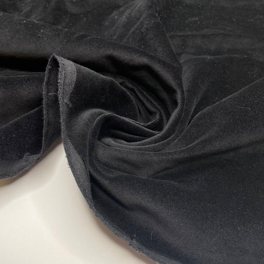 Competitive - Velvet Cotton Woven - Black - Bundles