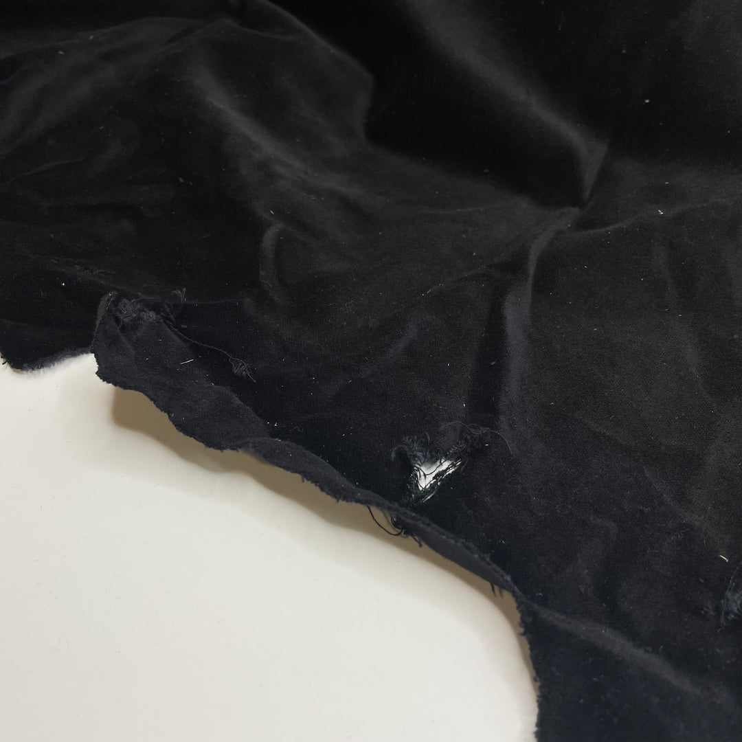 Competitive - Velvet Cotton Woven - Black - Bundles