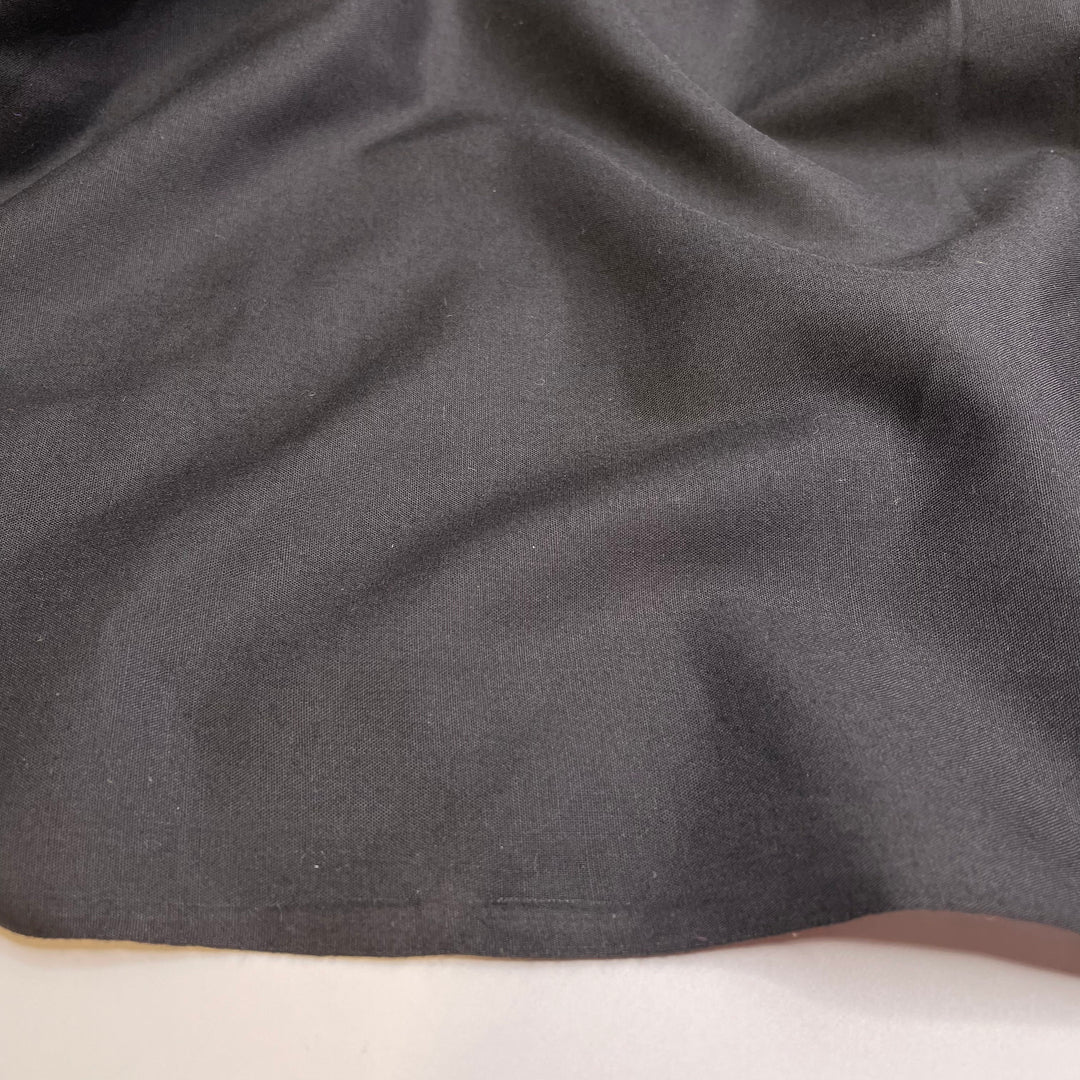 Daintiness - Poly/Cotton Woven - Black - 1.6M Bundle