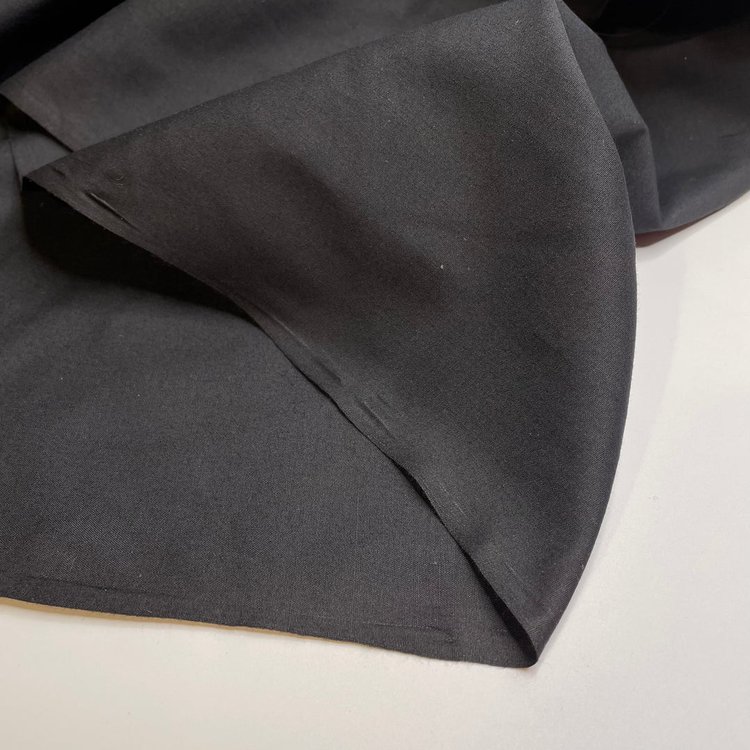 Daintiness - Poly/Cotton Woven - Black - 1.6M Bundle