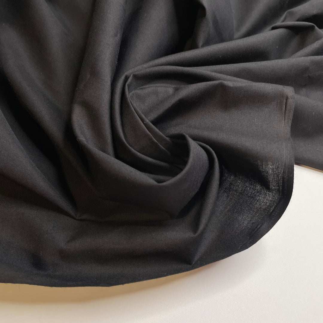 Daintiness - Poly/Cotton Woven - Black - 1.6M Bundle