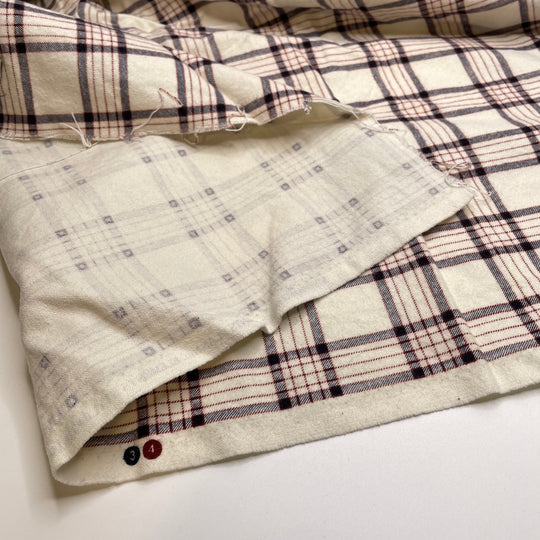Beaver Dam - Flanel Cotton Woven - Cream Multi Plaid - 3M Bundle