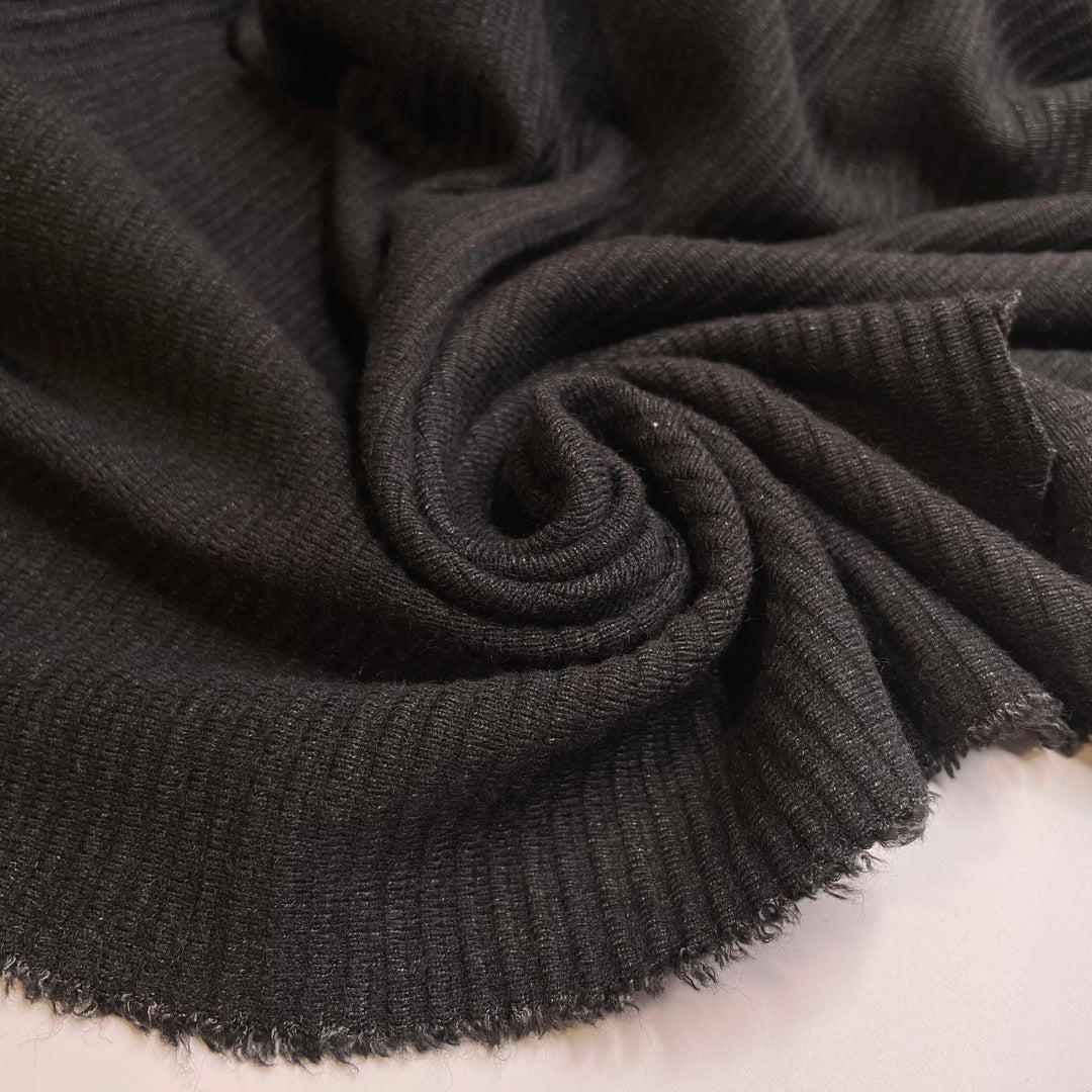 Cut Your Own Bangs - Poly/Rayon Knit - Dark Grey Stripes - Bundles