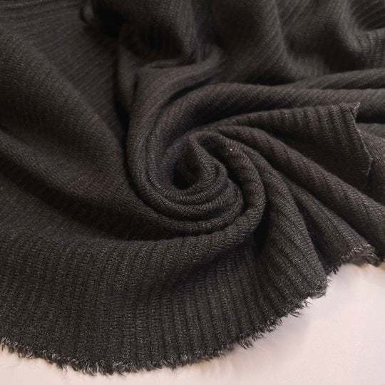 Cut Your Own Bangs - Poly/Rayon Knit - Dark Grey Stripes - Bundles