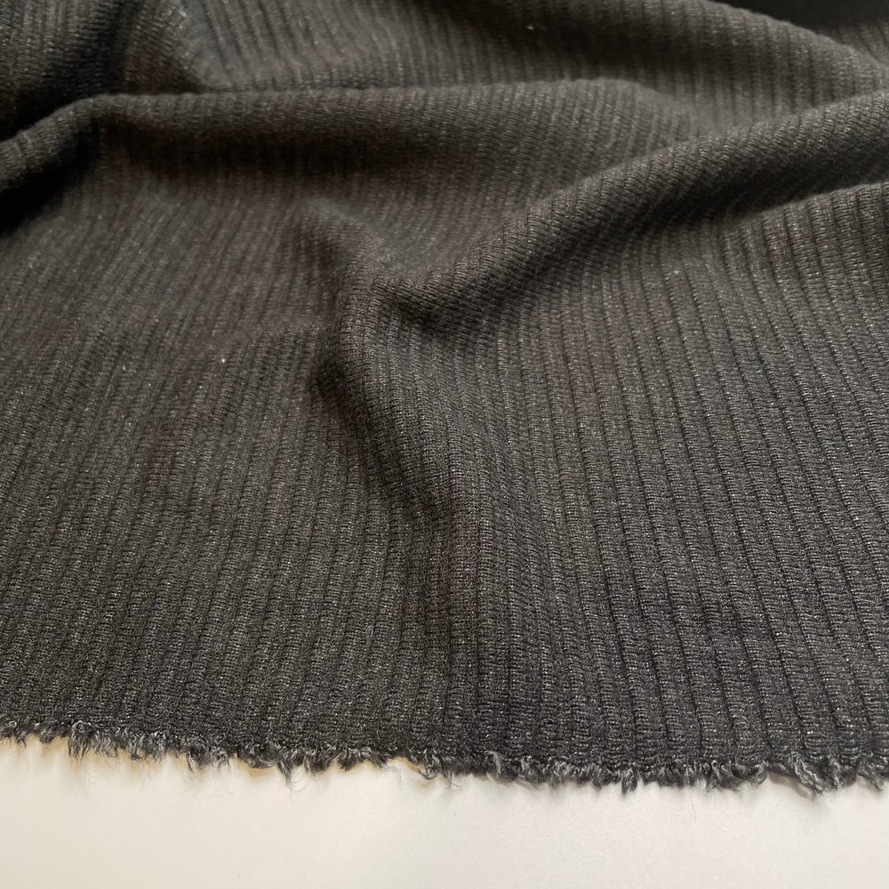 Cut Your Own Bangs - Poly/Rayon Knit - Dark Grey Stripes - Bundles