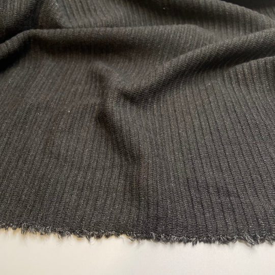 Cut Your Own Bangs - Poly/Rayon Knit - Dark Grey Stripes - Bundles