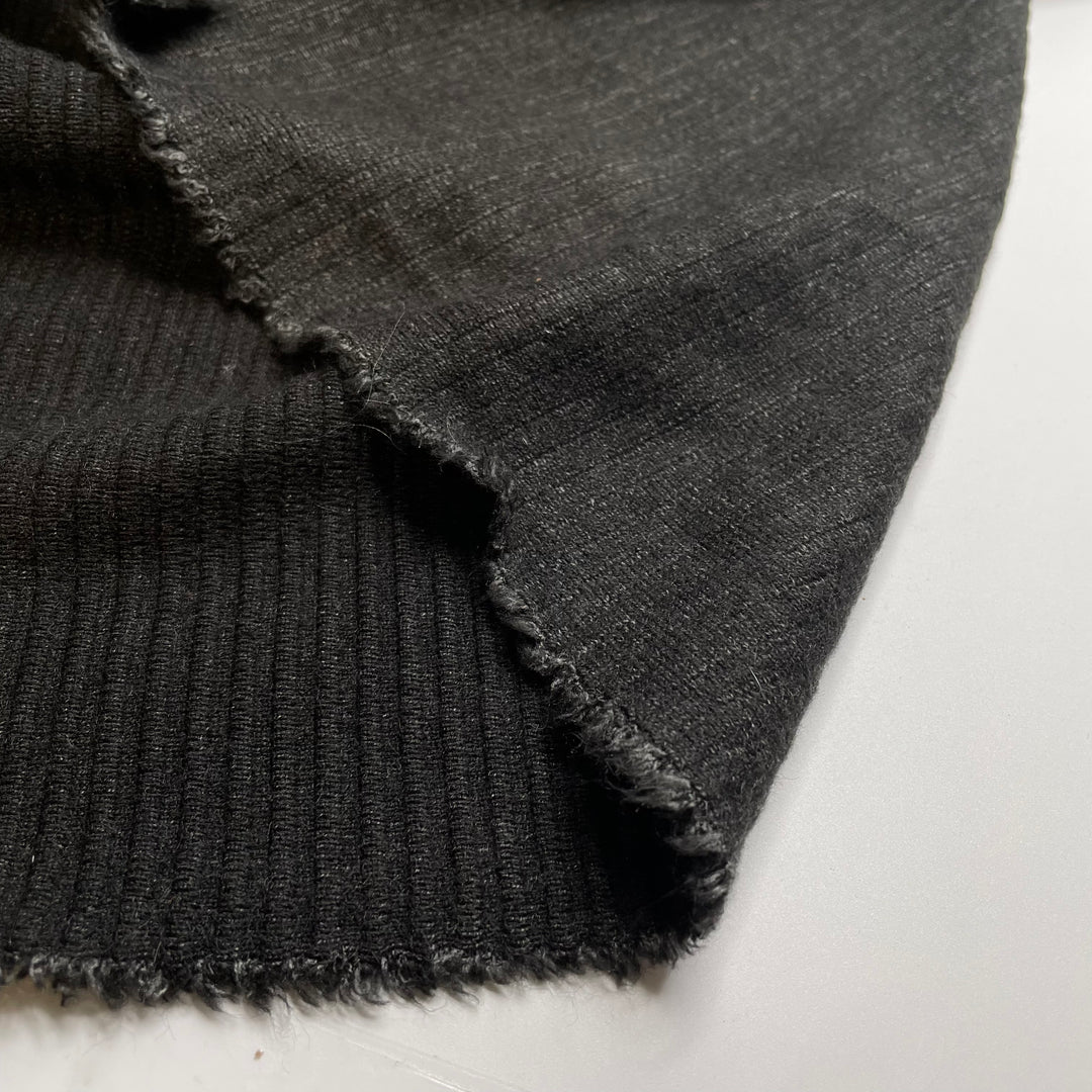 Cut Your Own Bangs - Poly/Rayon Knit - Dark Grey Stripes - Bundles
