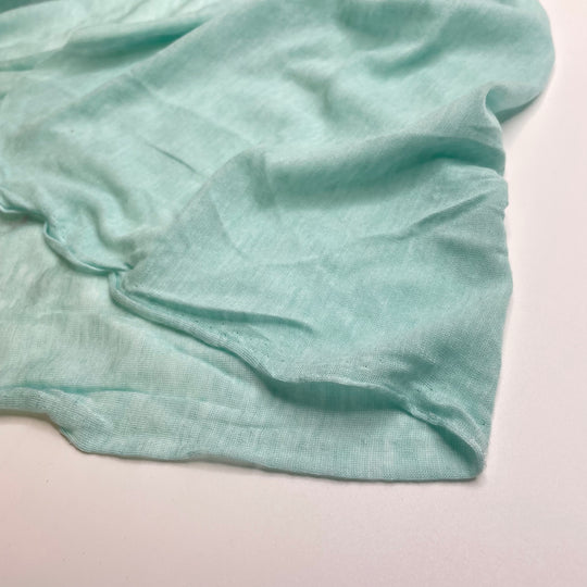 UB - Bubble Machine - Jersey Wool Blend Knit - Light Blue - 1M Bundle