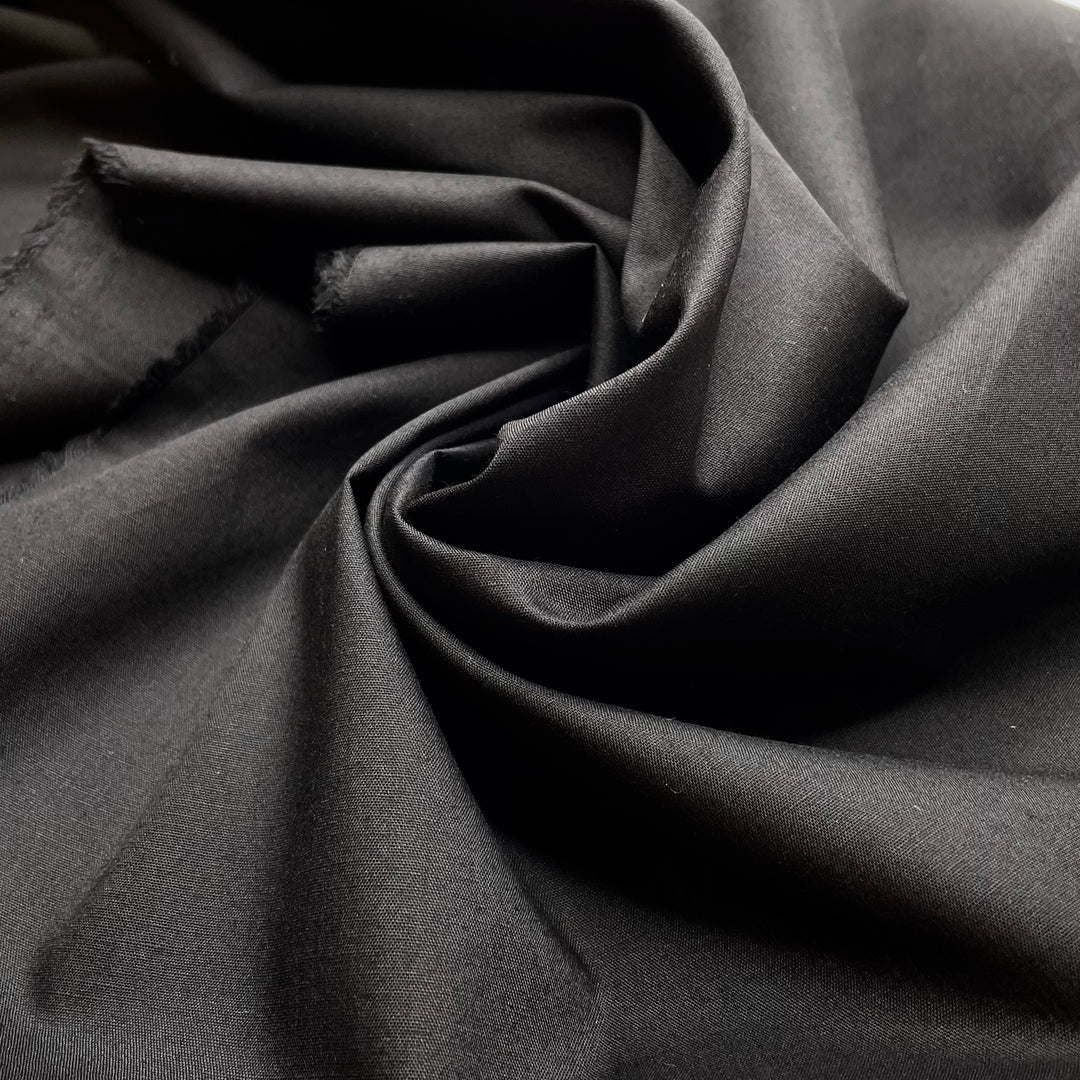 Inked Elegance - Poly/Cotton Woven - Black - Bundles
