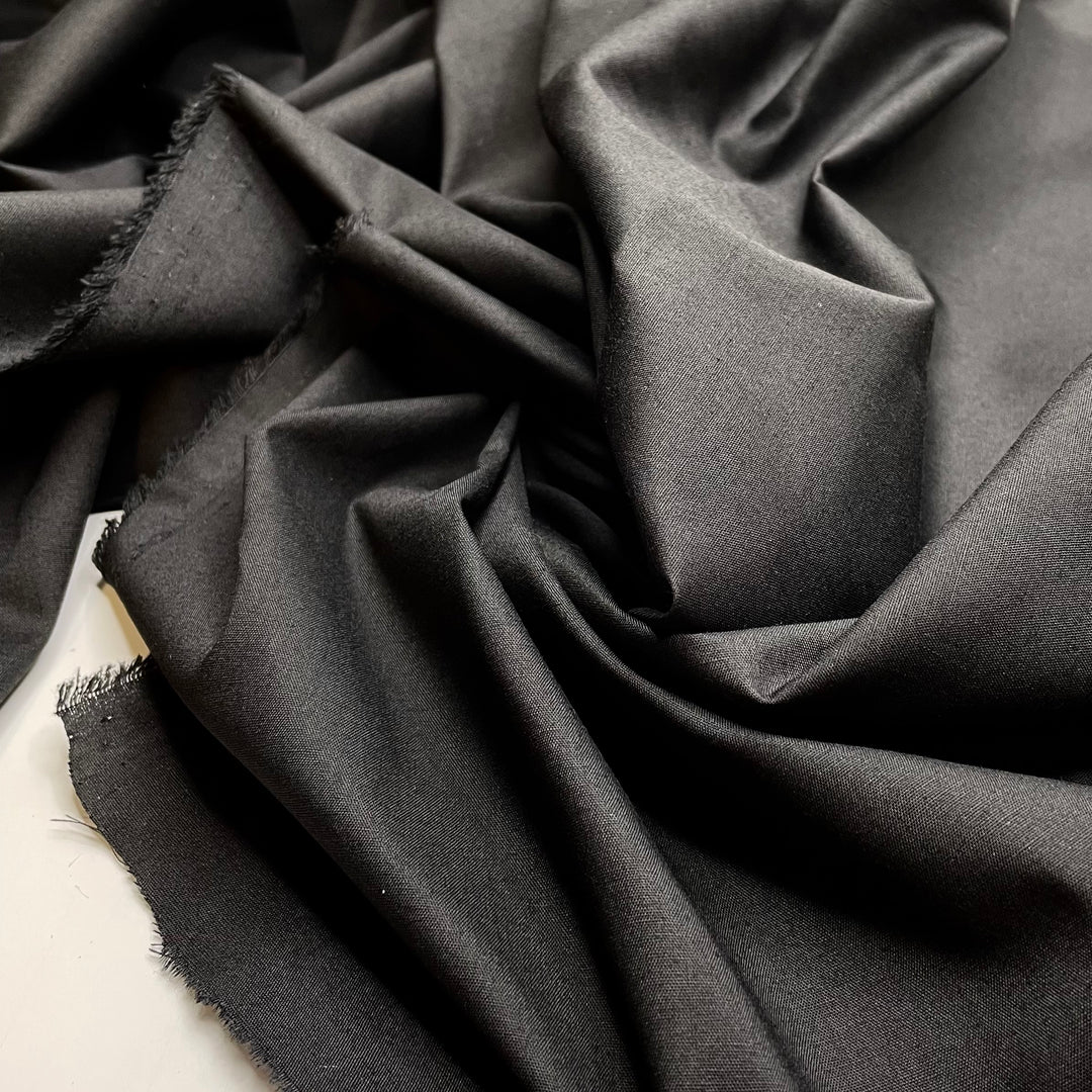 Inked Elegance - Poly/Cotton Woven - Black - Bundles