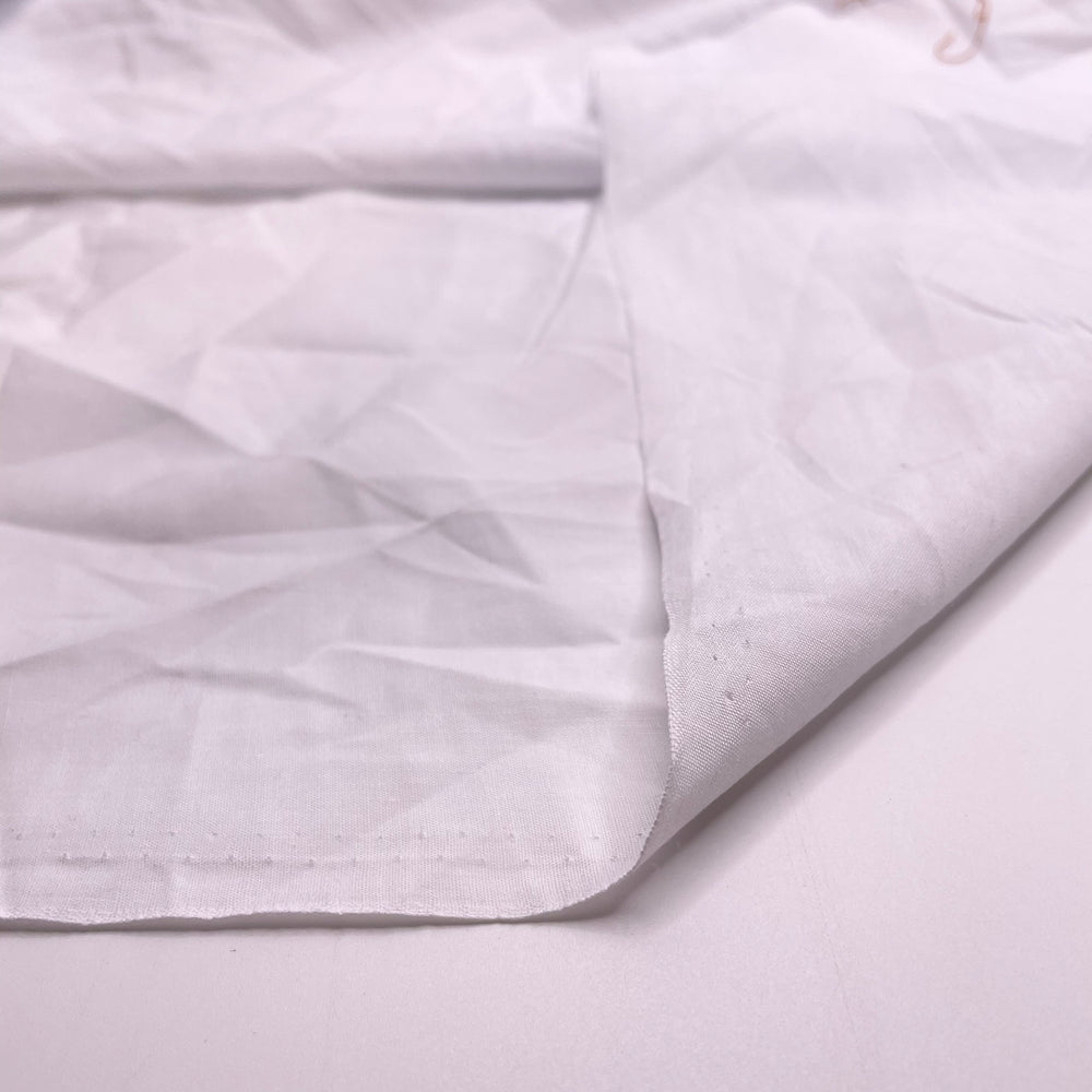 Quilted Delight - Cotton/Poly Woven - White - 2M Bundle