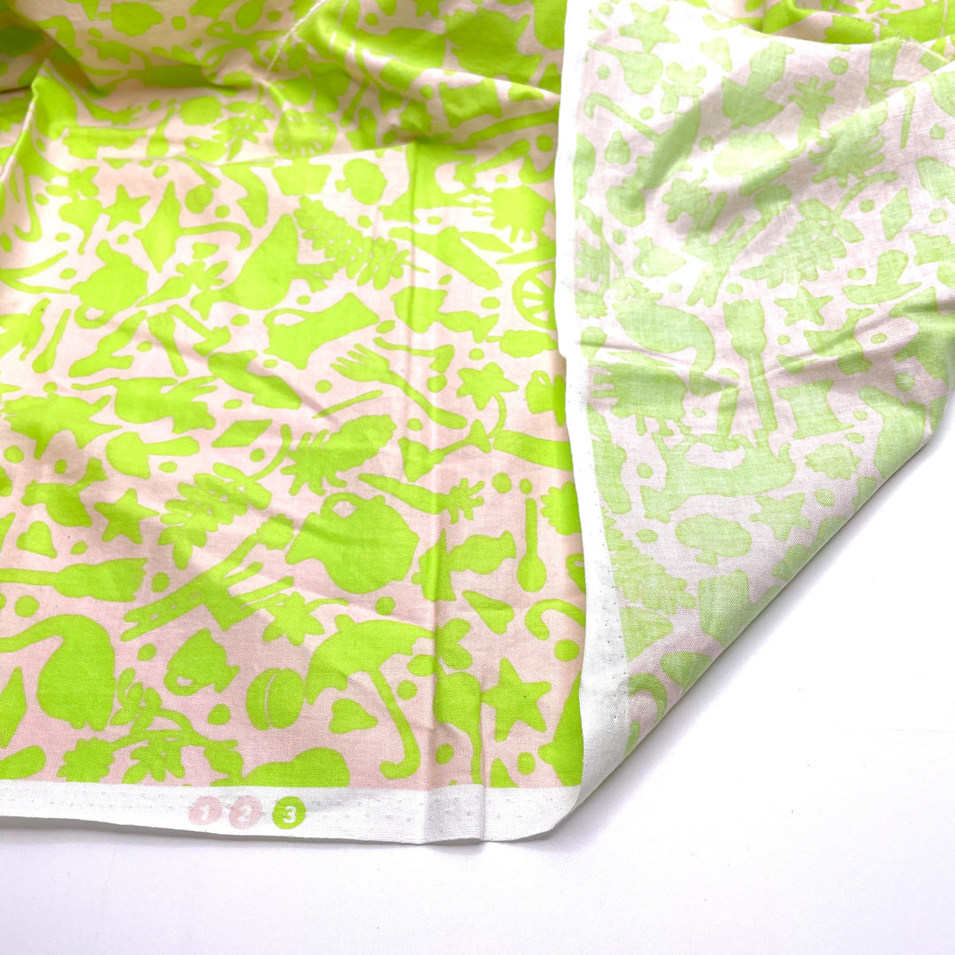 Quilting On Acid - Cotton Woven - Cream Abstract - 1M Bundle