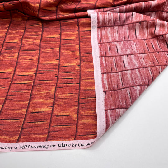 Wood You Rather - Cotton Woven - Red/Brown Abstract - 1.2M Bundle