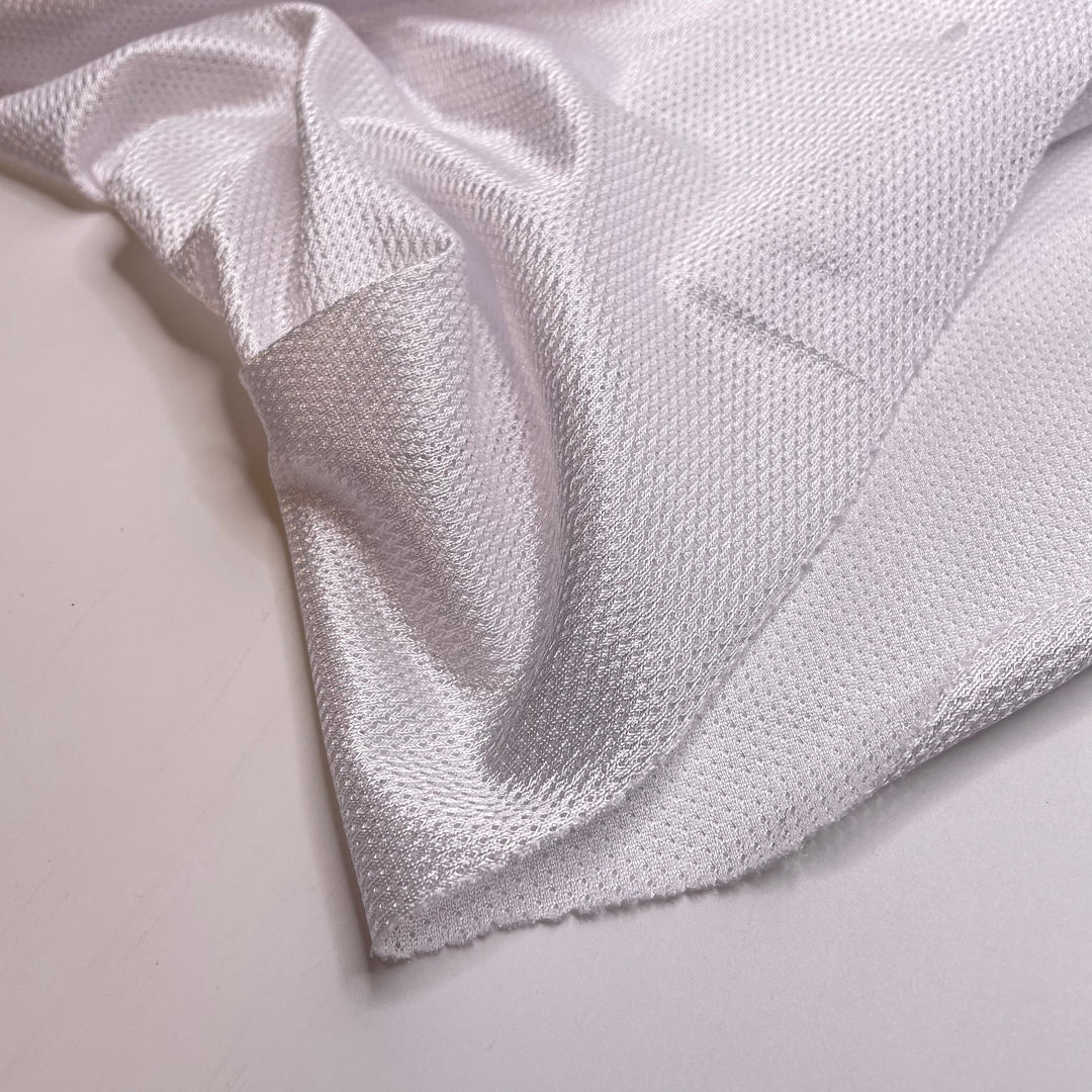 Whitewall Tires - Sport Mesh Poly Knit - White - 2.5M Bundle