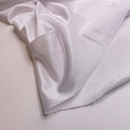 Whitewall Tires - Sport Mesh Poly Knit - White - 2.5M Bundle