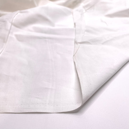Stopping For Refreshments - Cotton Woven - White - Bundles