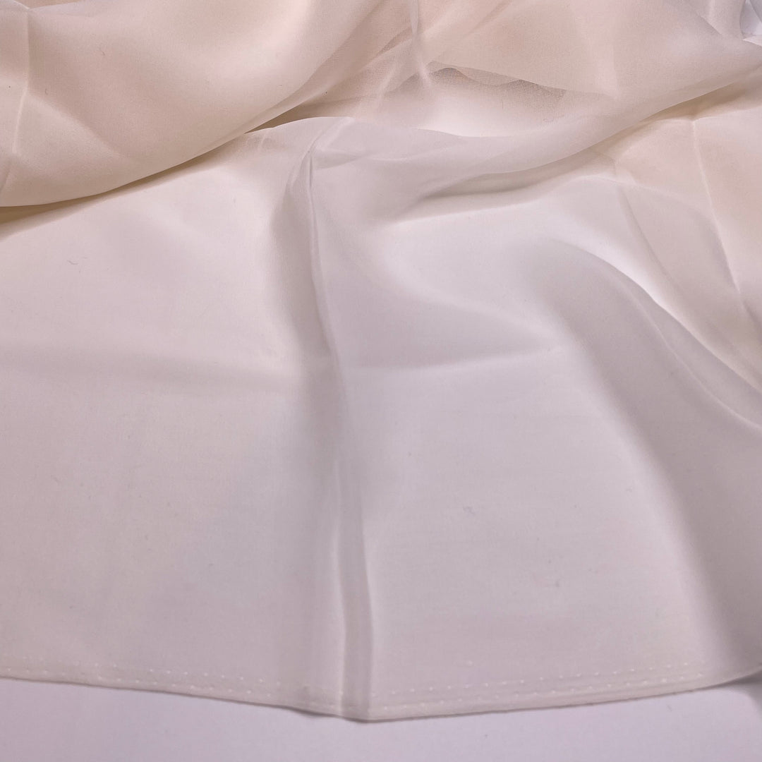 Wind In My Hair - Chiffon Silk Woven - Off White - 3M Bundle