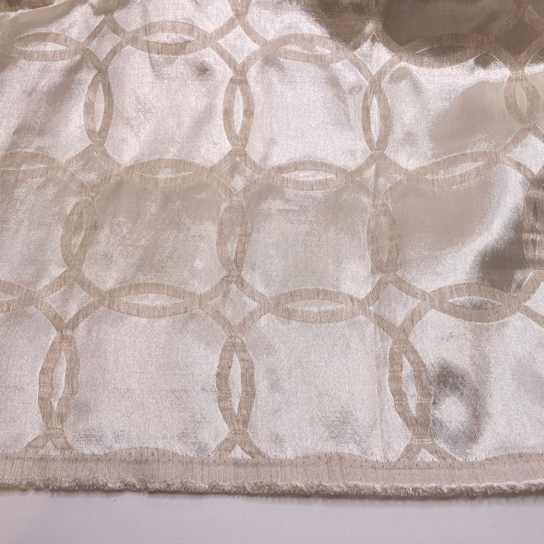 Gear Chain - Poly Woven - Light Gold Geometric - 2M Bundle