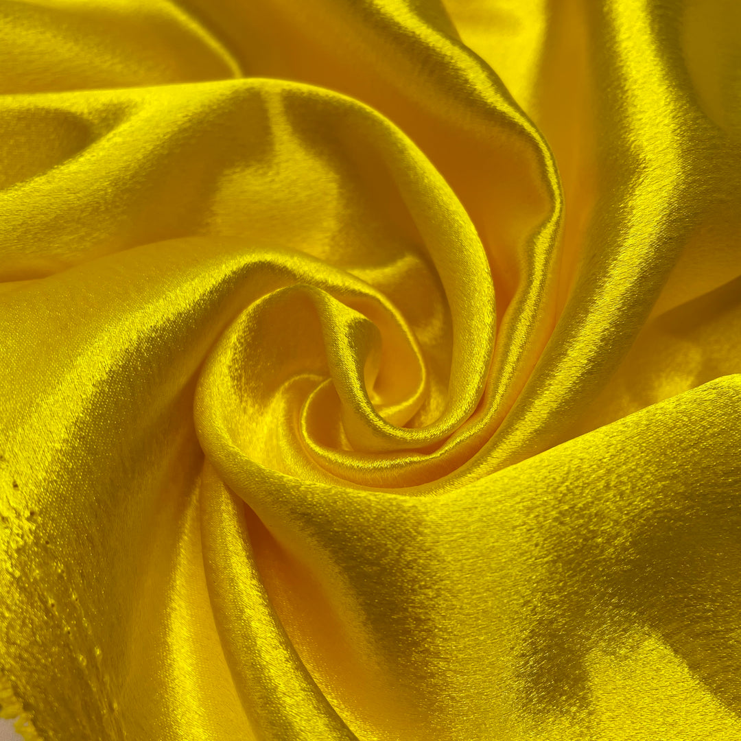 Giggle Snort - Sateen Poly Woven - Yellow - 3.3M Bundle