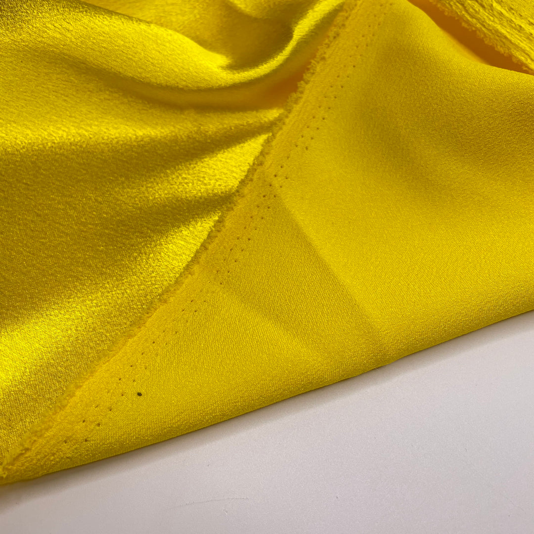 Giggle Snort - Sateen Poly Woven - Yellow - 3.3M Bundle