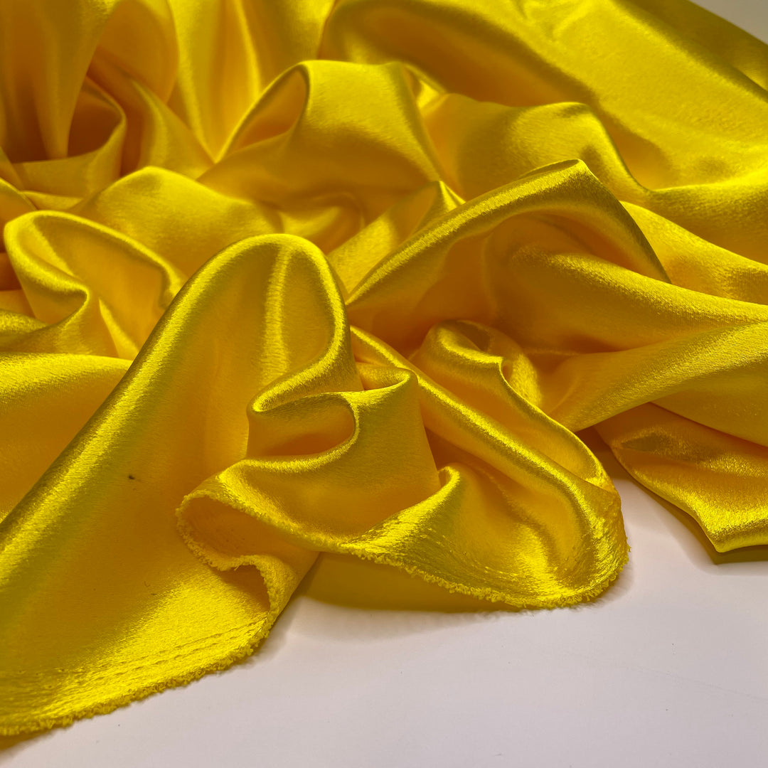 Giggle Snort - Sateen Poly Woven - Yellow - 3.3M Bundle