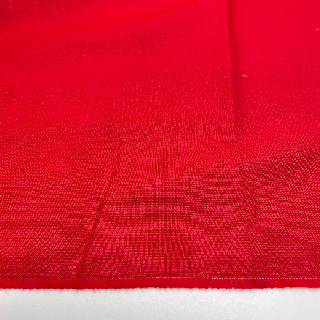 Wiggilywoo - Cotton Woven - Red - 0.9M Bundle