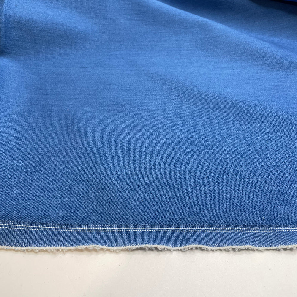 Cool Calm Collected - Denim Cotton/Spandex Woven - Blue - 1M Bundle