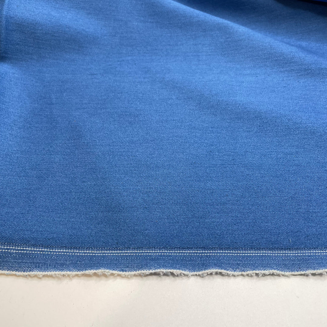 Cool Calm Collected - Denim Cotton/Spandex Woven - Blue - 1M Bundle