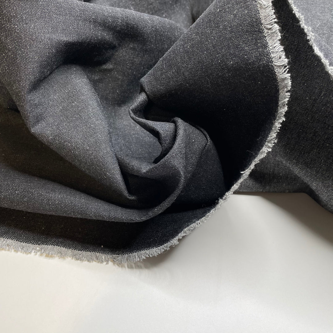 Quote Me On That - Denim Cotton Woven - Dark Grey - Bundles