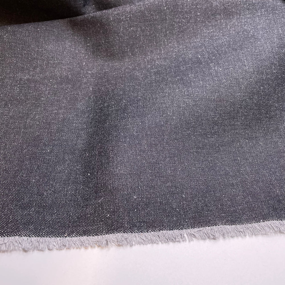 Quote Me On That - Denim Cotton Woven - Dark Grey - Bundles