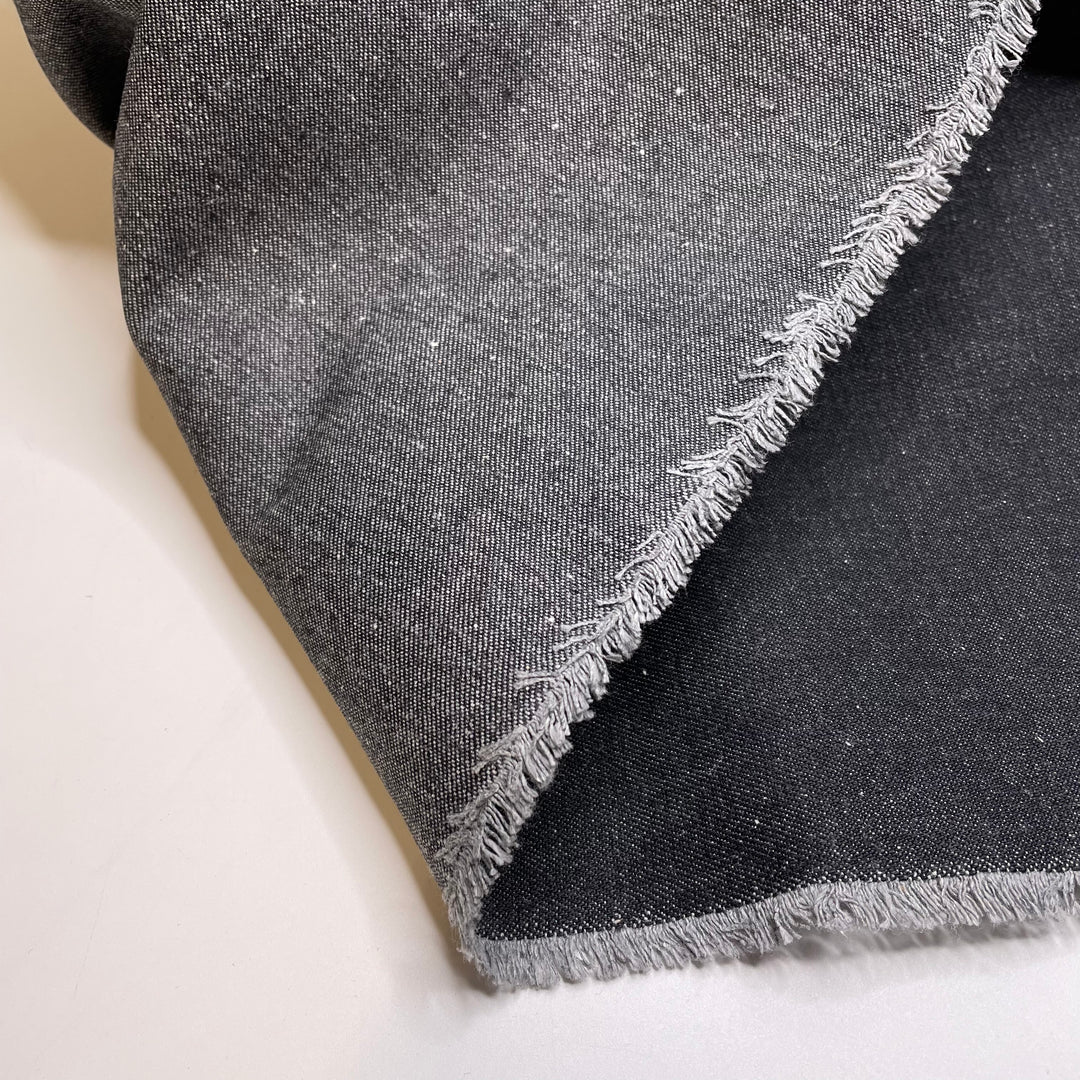 Quote Me On That - Denim Cotton Woven - Dark Grey - Bundles