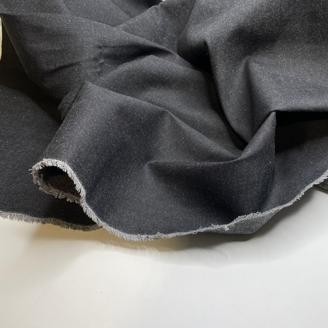 Quote Me On That - Denim Cotton Woven - Dark Grey - Bundles