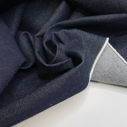 Happiness In Simplicity - Denim Cotton Woven - Navy - 2.5M Bundle
