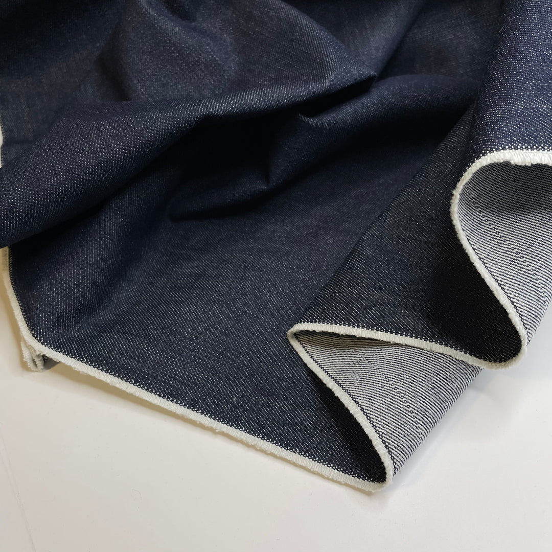 Happiness In Simplicity - Denim Cotton Woven - Navy - 2.5M Bundle