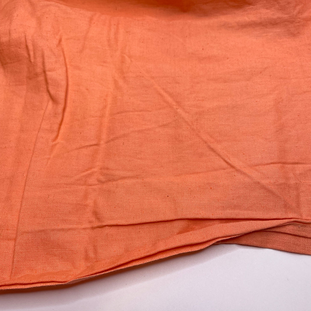 Morning Mimosas - Linen Woven - Light Orange - 1.1M Bundle