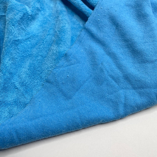 Cookie Is Like High Five For Stomach - Terry Towel Cotton Knit - Blue - 3.4M Bundle
