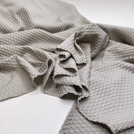 No Pun Intended - Polyester Blend Knit - Light Grey - Bundles