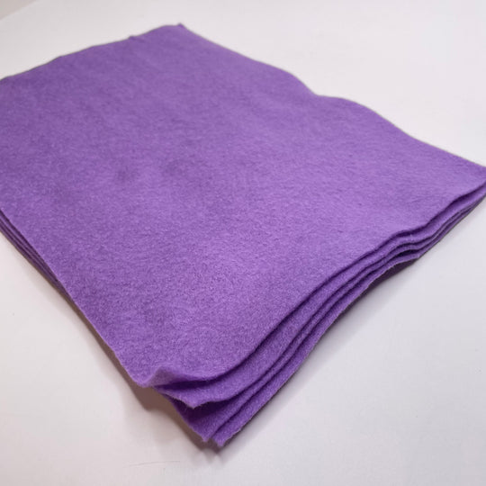 UB - 4 Pack - Felt Acrylic Woven - Purple - 0.3M Bundle