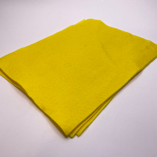 UB - 4 - Felt Acrylic Woven - Yellow - 0.3M Bundle