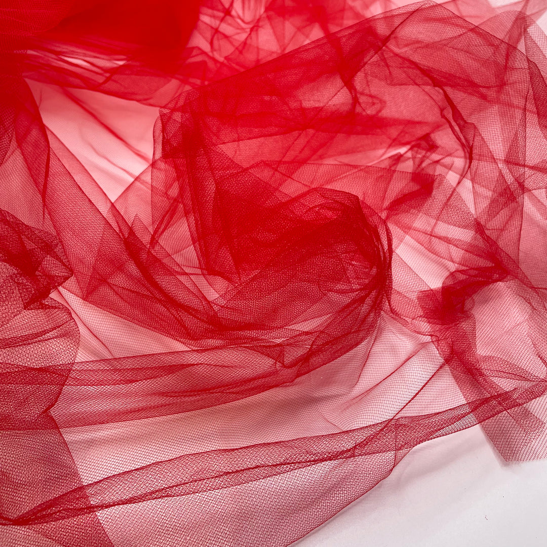 UB - Down To Mars - Tulle Poly Woven - Red - 5.5M Bundle
