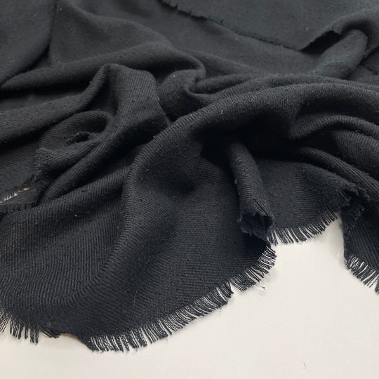 Scarf Weather - Natural Blend Woven - Black - 2M Bundle