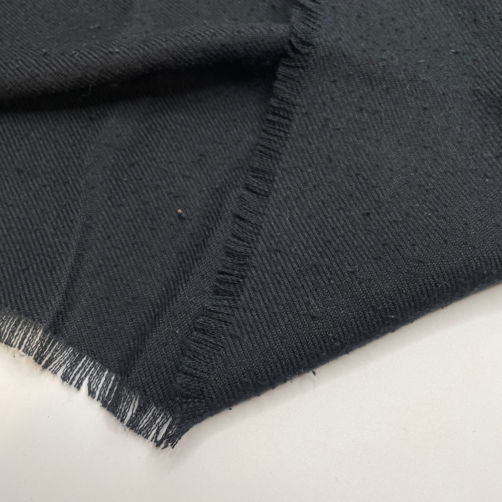 Scarf Weather - Natural Blend Woven - Black - 2M Bundle