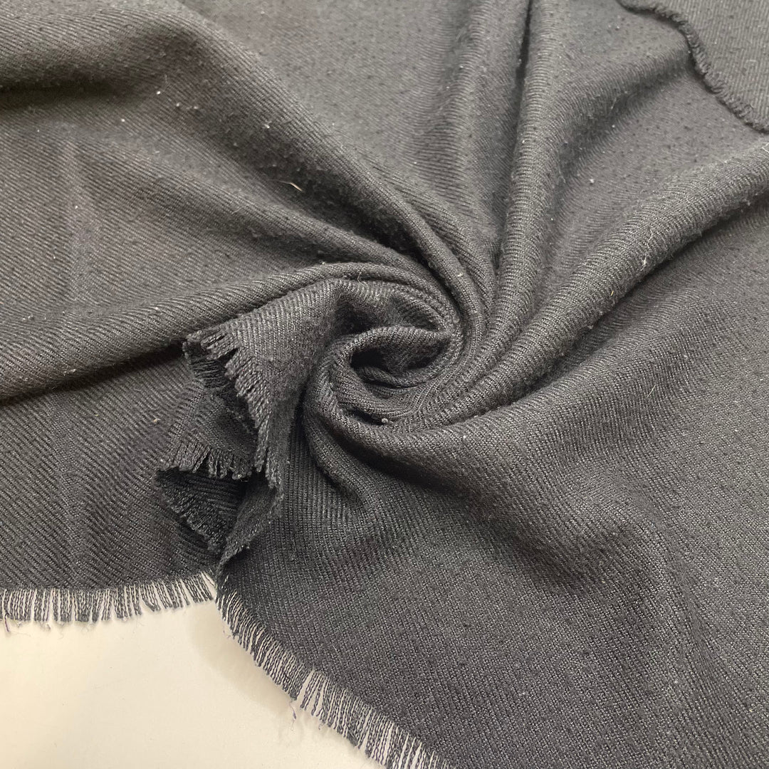 Scarf Weather - Natural Blend Woven - Black - 2M Bundle