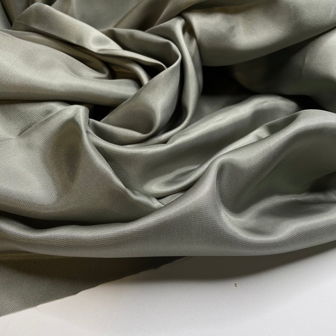 Peace Maker - Satin Acetate Woven - Sage - 4.5M Bundle