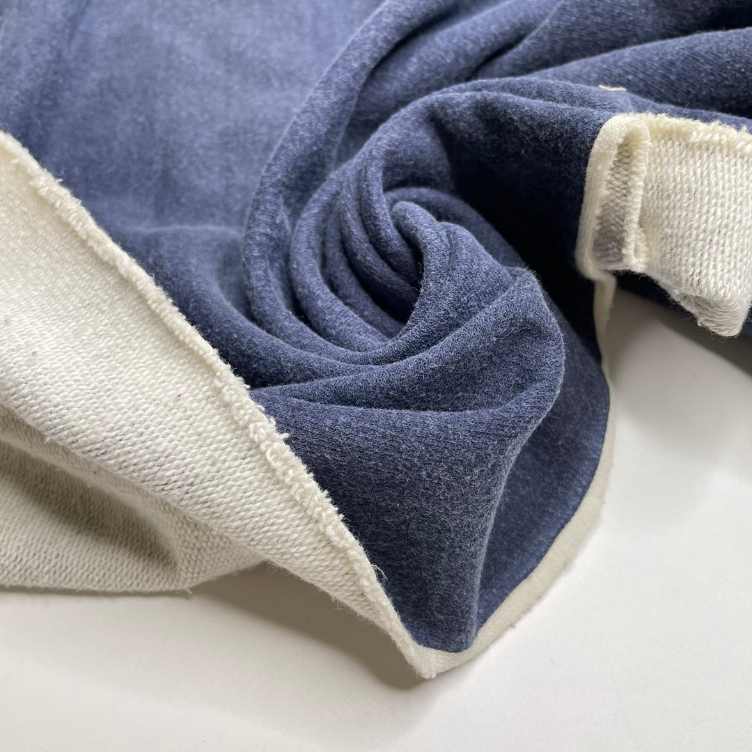 Favourite Character - French Terry Cotton Knit - Navy/Cream - 1.2M Bundle