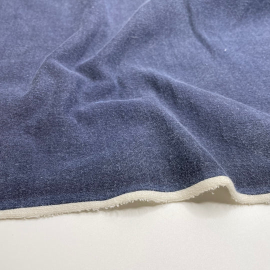 Favourite Character - French Terry Cotton Knit - Navy/Cream - 1.2M Bundle
