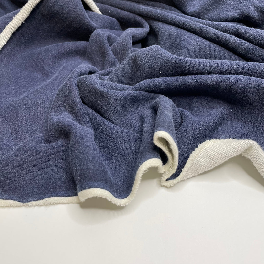 Favourite Character - French Terry Cotton Knit - Navy/Cream - 1.2M Bundle