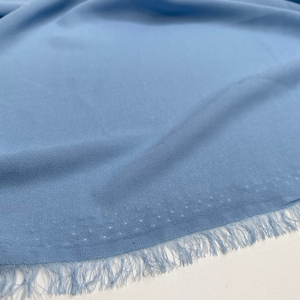 Great Lake Swimmers - Chiffon Poly Woven - Light Blue - 1.15M Bundle