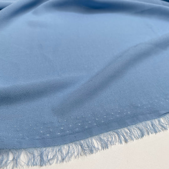 Great Lake Swimmers - Chiffon Poly Woven - Light Blue - 1.15M Bundle